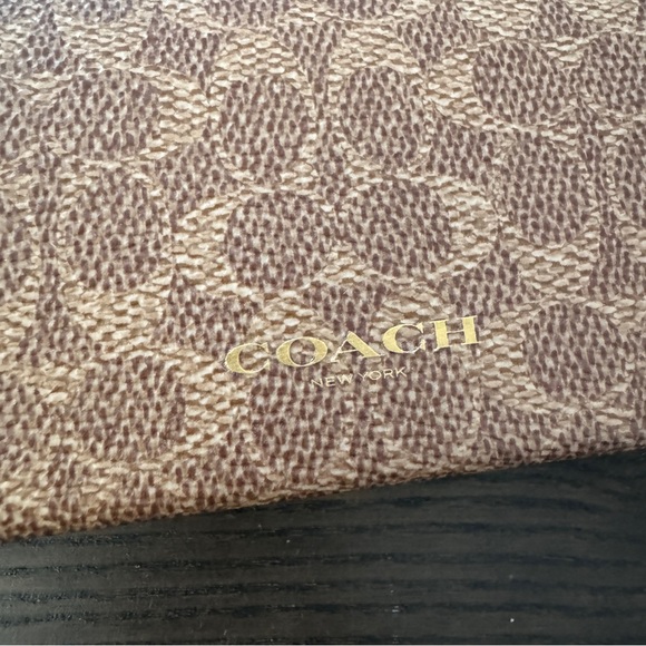 Coach Sunglass Case Bag Charm In Signature Canvas - Picture 5 of 8